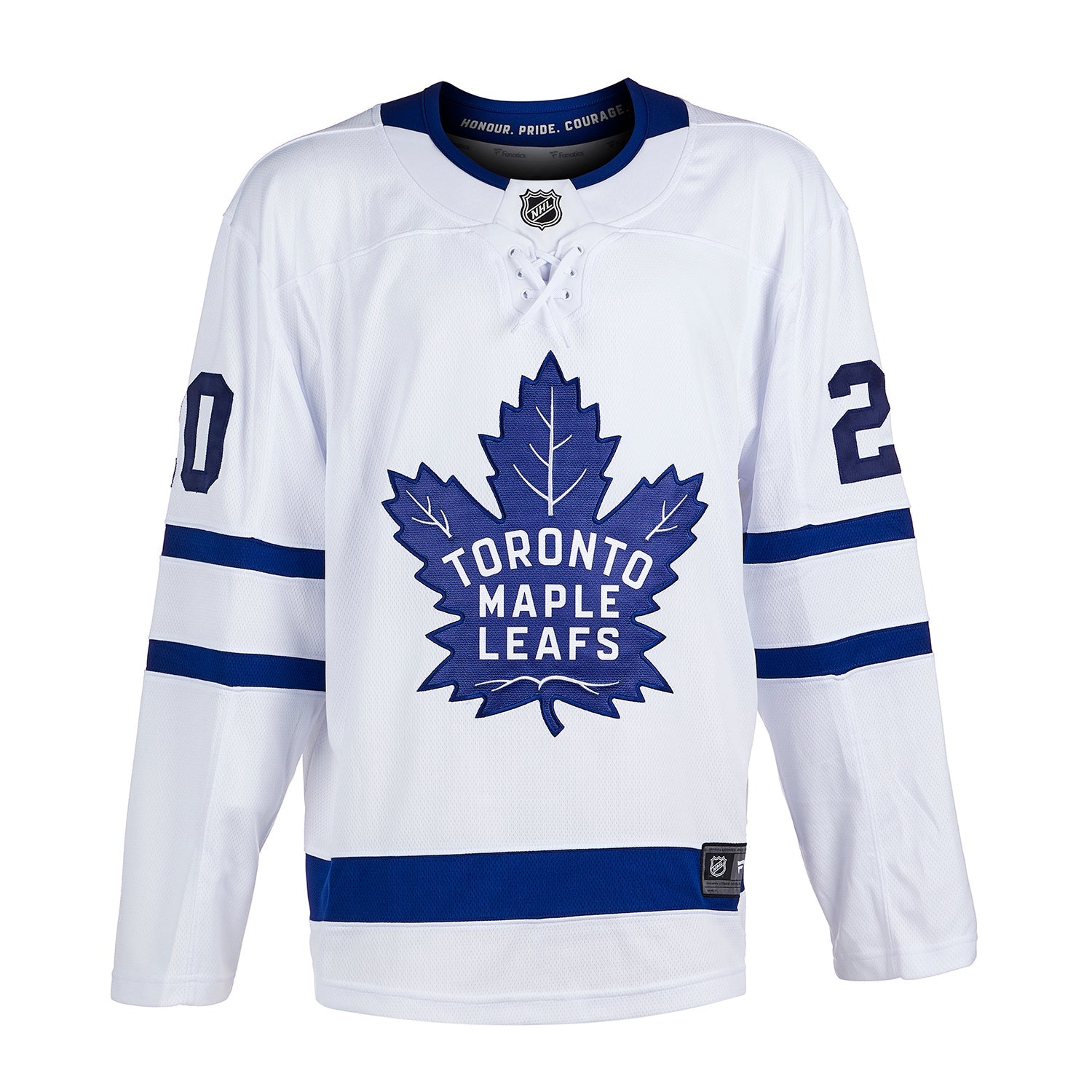 Ed Belfour Signed Toronto Maple Leafs White Fanatics Breakaway Jersey