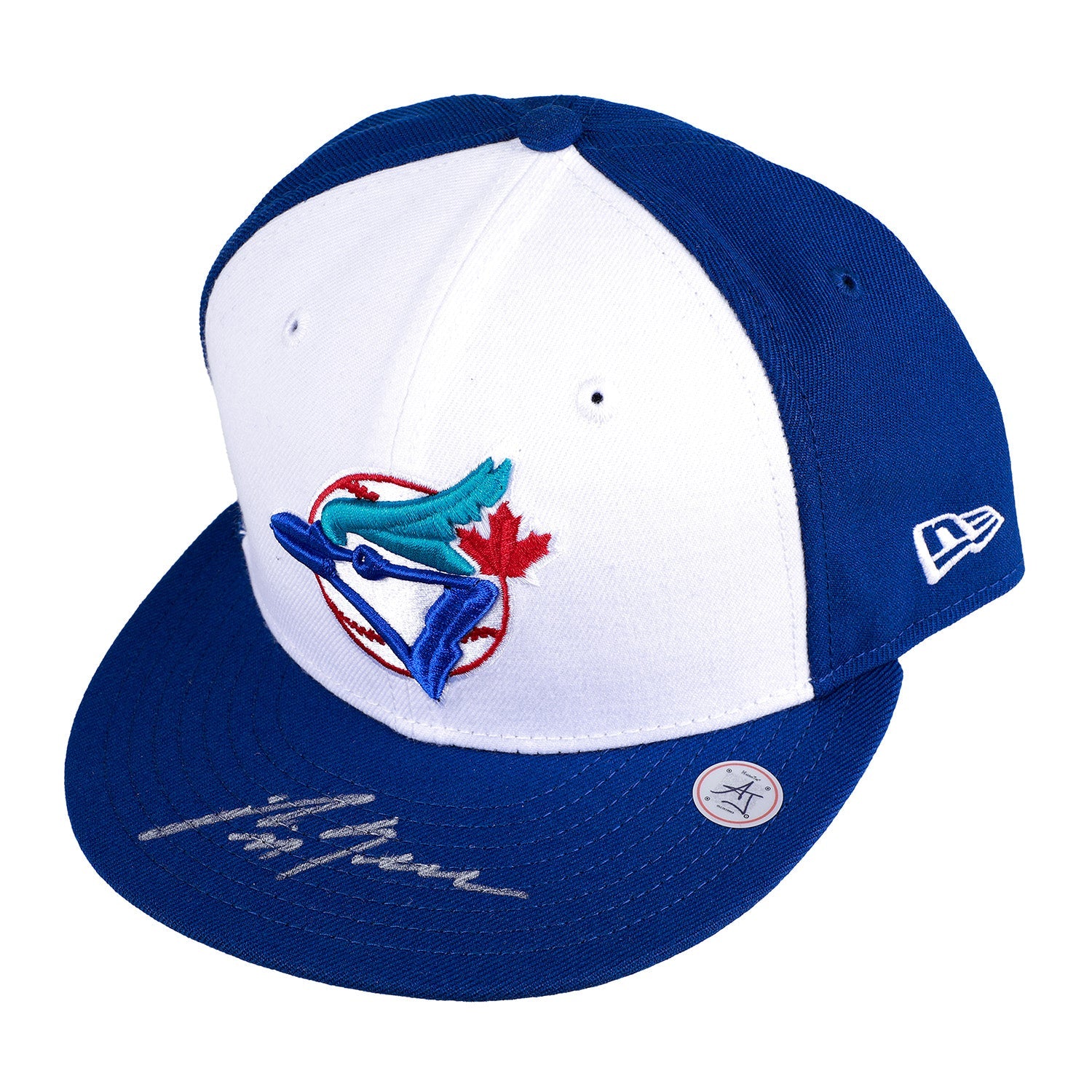 George Bell Signed Toronto Blue Jays Authentic Throwback New Era Baseball Cap