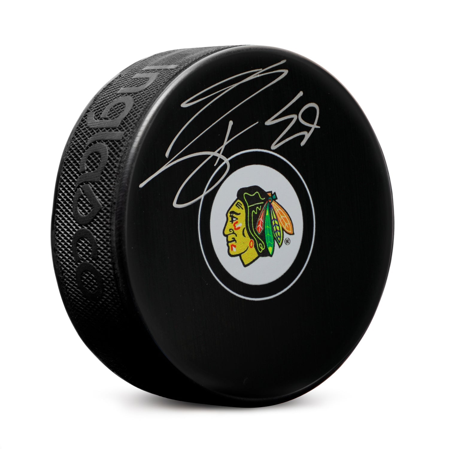 Tyler Bertuzzi Autographed Chicago Blackhawks Hockey Puck