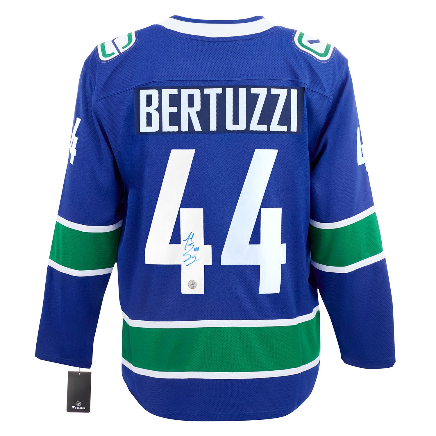 Todd Bertuzzi Autographed Vancouver Canucks Fanatics Breakaway Jersey