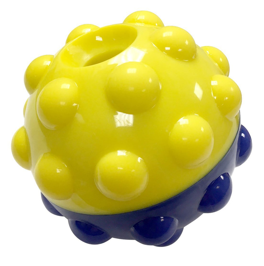 Balle à friandises Bumper Treat Ball - Jouet distributeur de friandises pour chiens - 3" et 5"