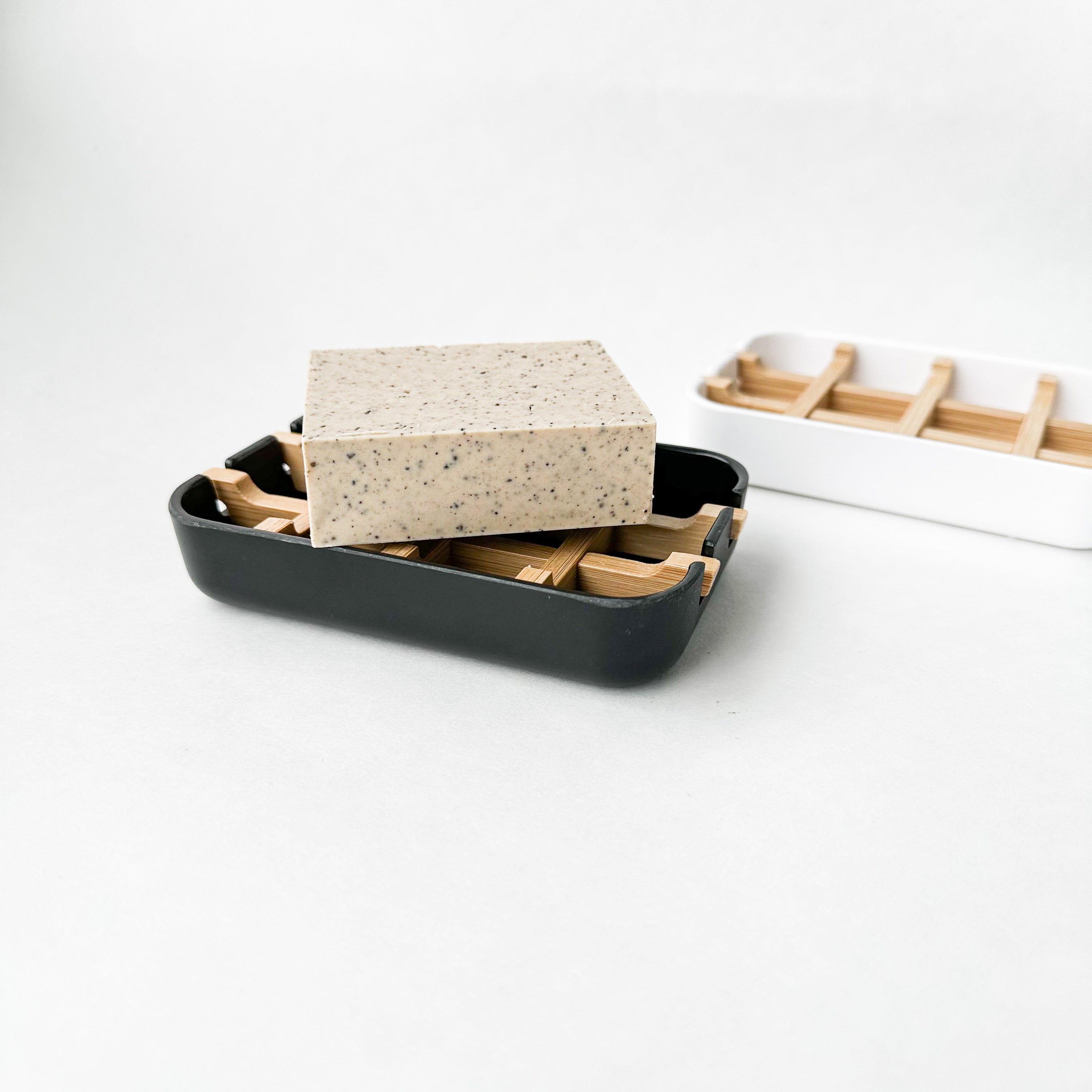 Biodegradable Bamboo & Cornstarch Soap Dish - Plastic Free Zero Waste