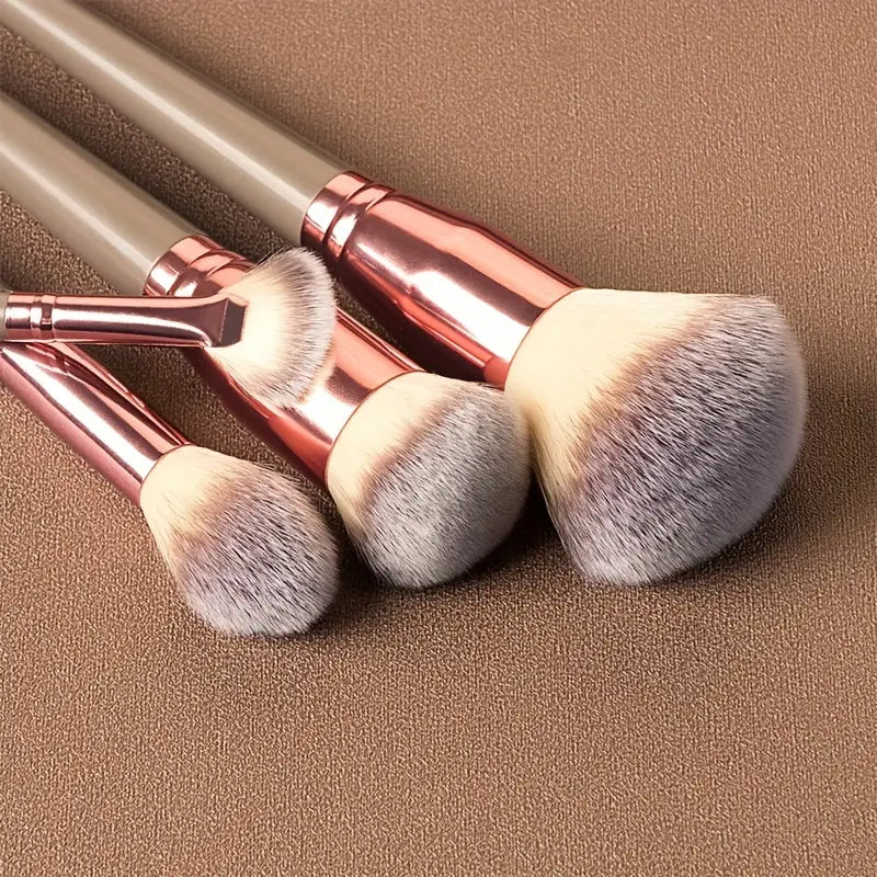 Professional 15-Piece Pro Brush Set for Flawless Makeup Artistry-3