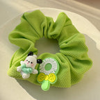 Avocado Green Forest Plush Hair Tie