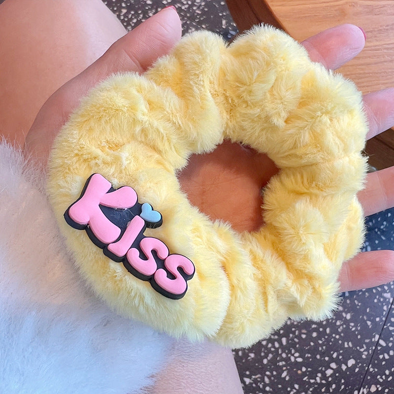 Cute Plush Hair Tie
