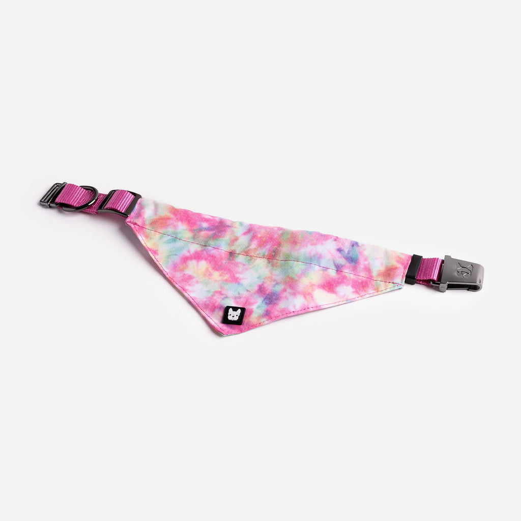 Pink Tie-Dye, Pets Bandana Collar