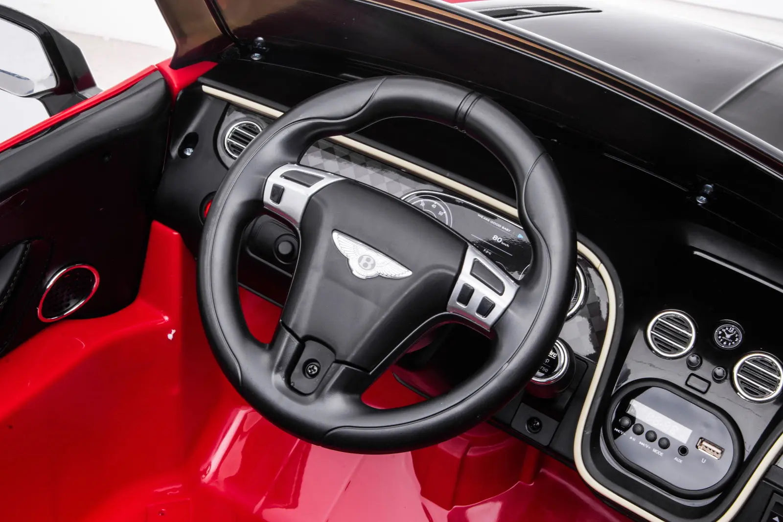 Volant compatible pour voitures électriques pour enfants