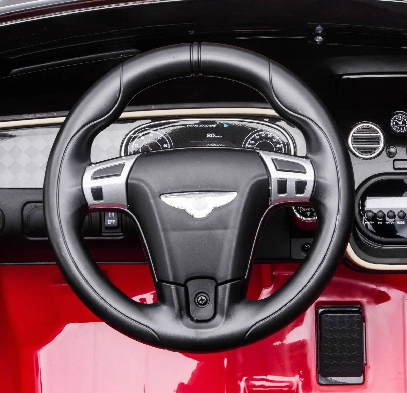 Volant compatible pour voitures électriques pour enfants