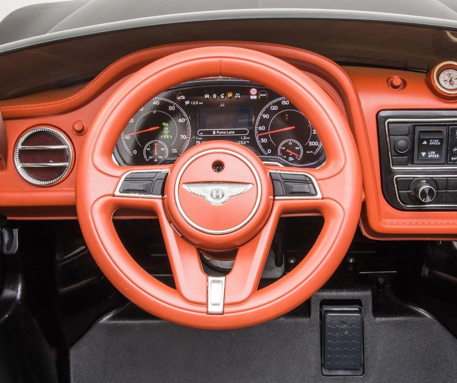 Volant compatible pour voitures électriques pour enfants