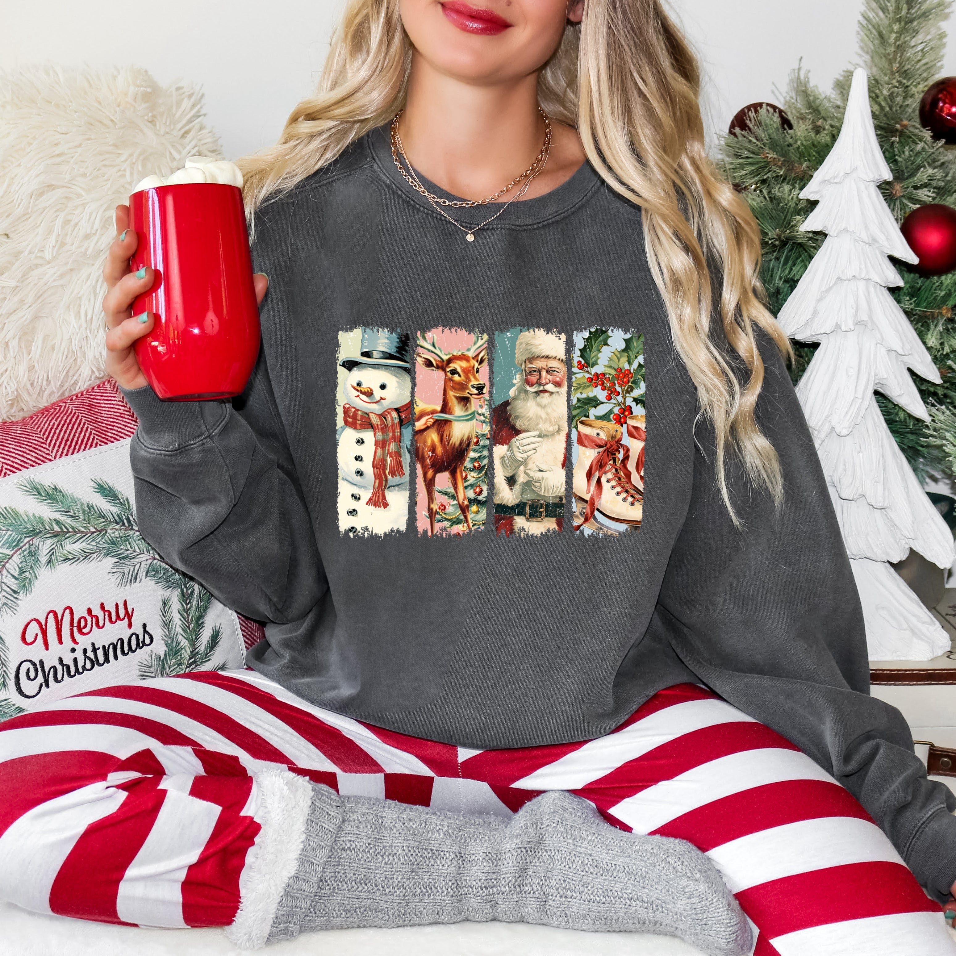 Vintage Christmas Windows