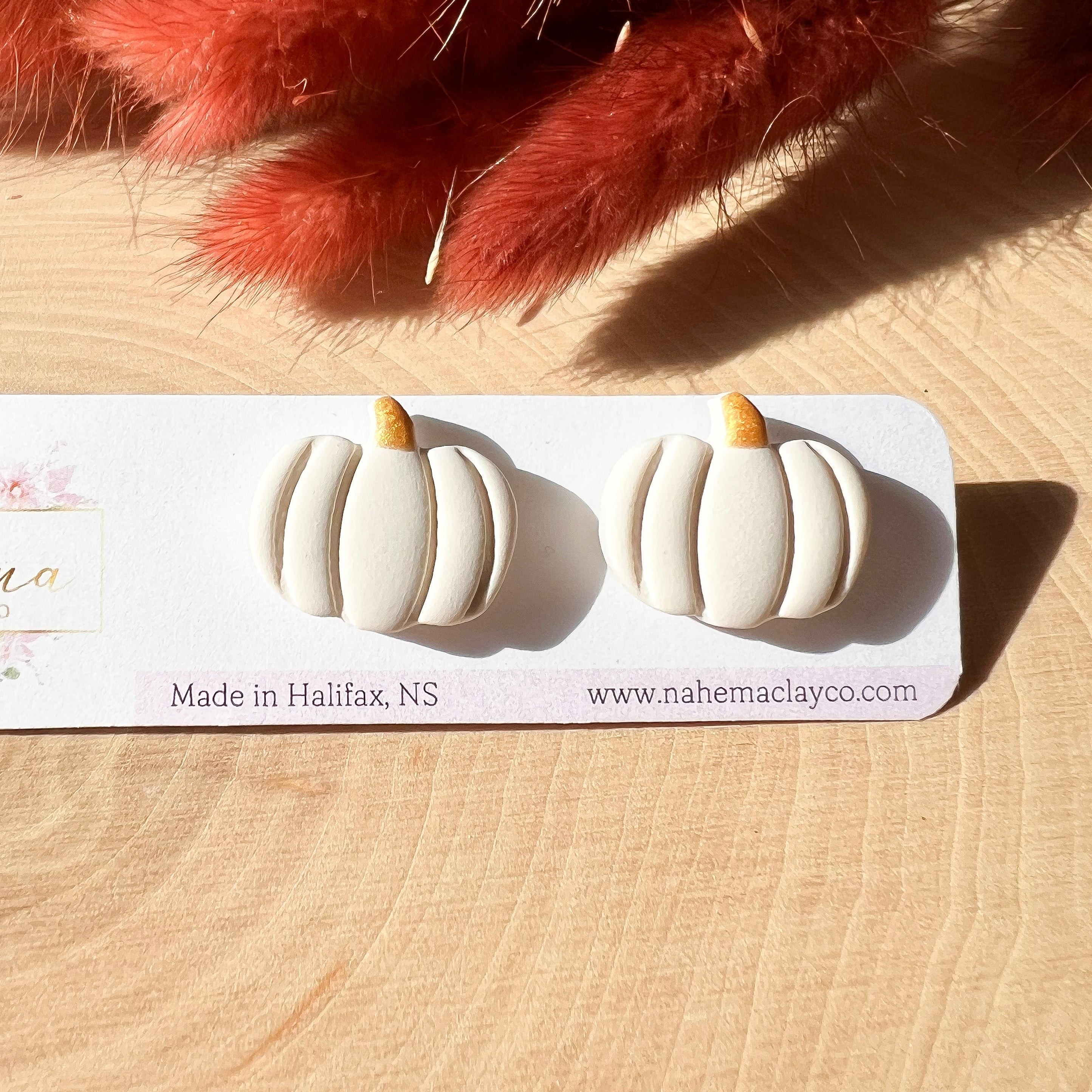 Chic Pumpkin Studs-5