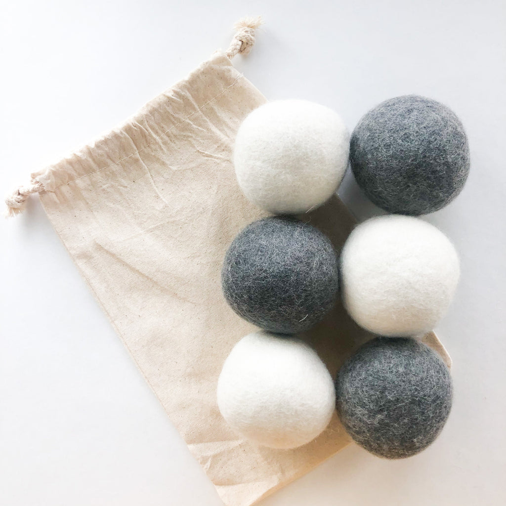 Natural Wool Dryer Balls | Organic Handmade 100% New Zealand Wool |