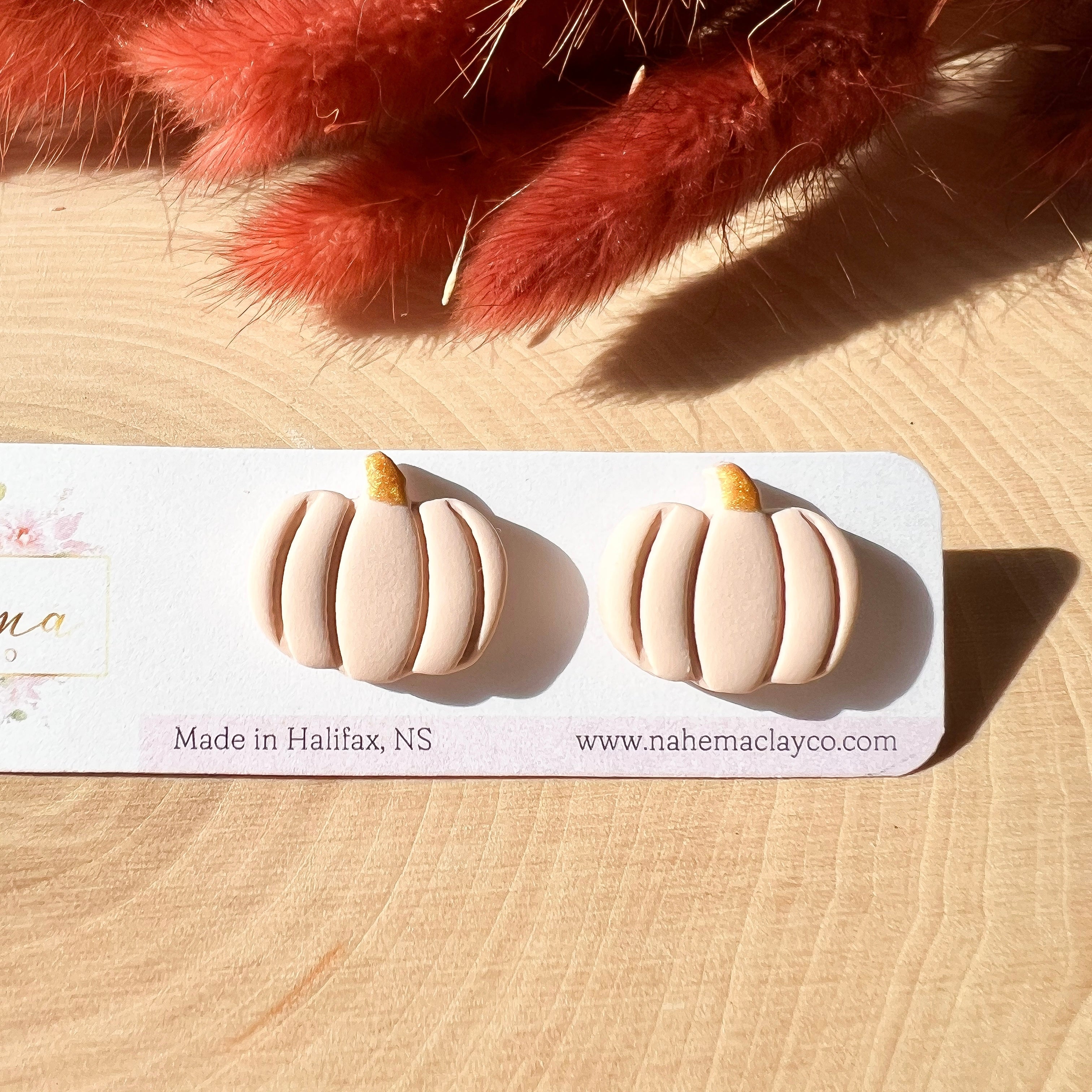 Chic Pumpkin Studs-6