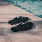 Pirate Black Flip-Flops