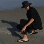 Pirate Black Flip-Flops