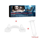 Décoration de dents d'Halloween Prothèses dentaires de vampire