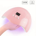 UV LED Nail Drill Kit Acrylic Nail Tips and drill Tools - Complete Manicure and Pedicure Set for Beginners-3