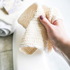 Natural Sisal Washcloth - Organic Zero Waste Plastic Free Exfoliate