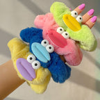Big Eyed Sausage Mouth Plush Hair Tie