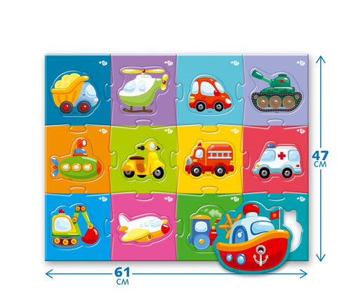 MAXI puzzle - Vehicle (61x47 cm)