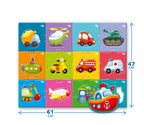 MAXI puzzle - Vehicle (61x47 cm)