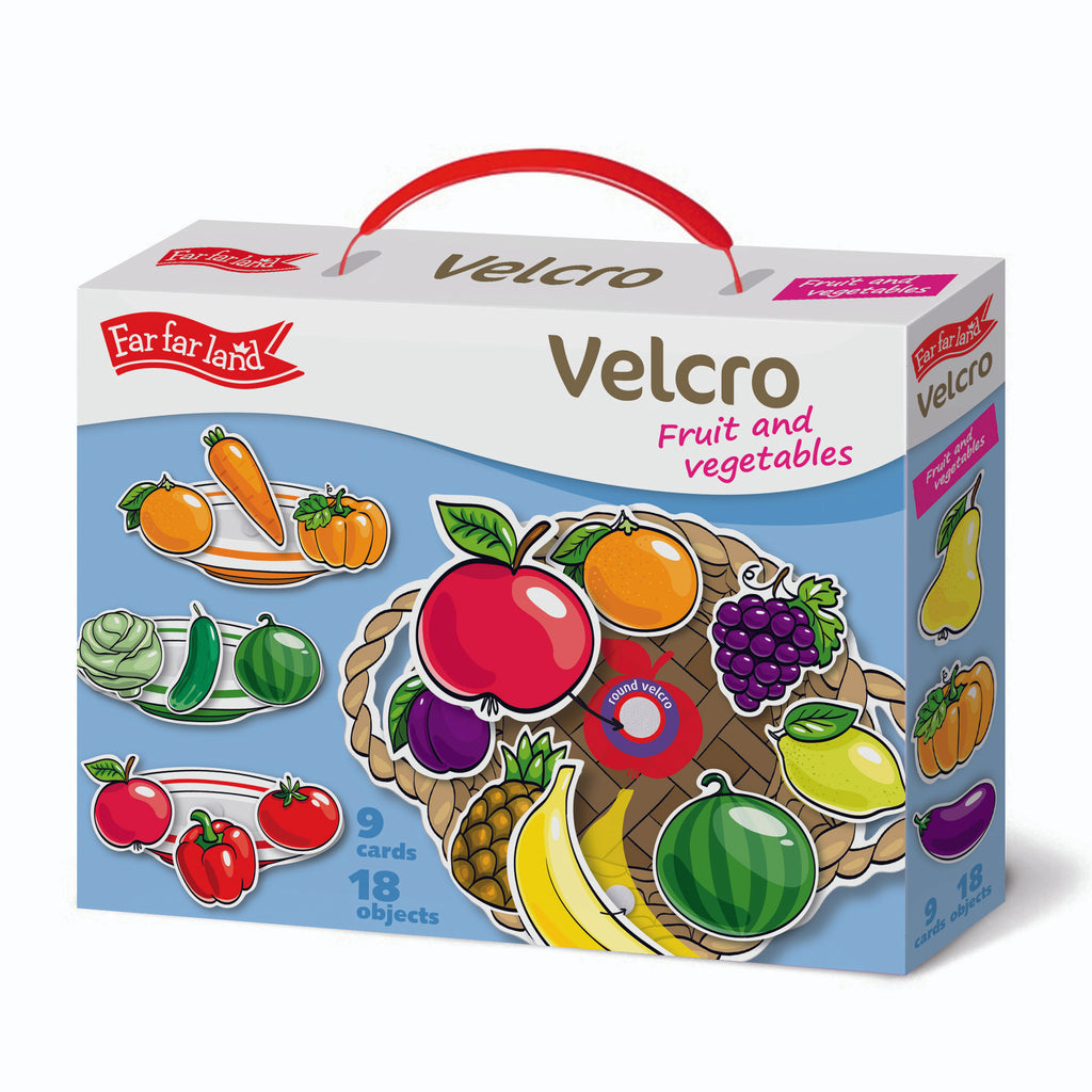 Velcro Game - Fruits and Vegetables
