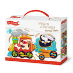 Velcro & Strings game - FUNNY TRAIN