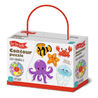 Puzzle de contours - Animaux marins