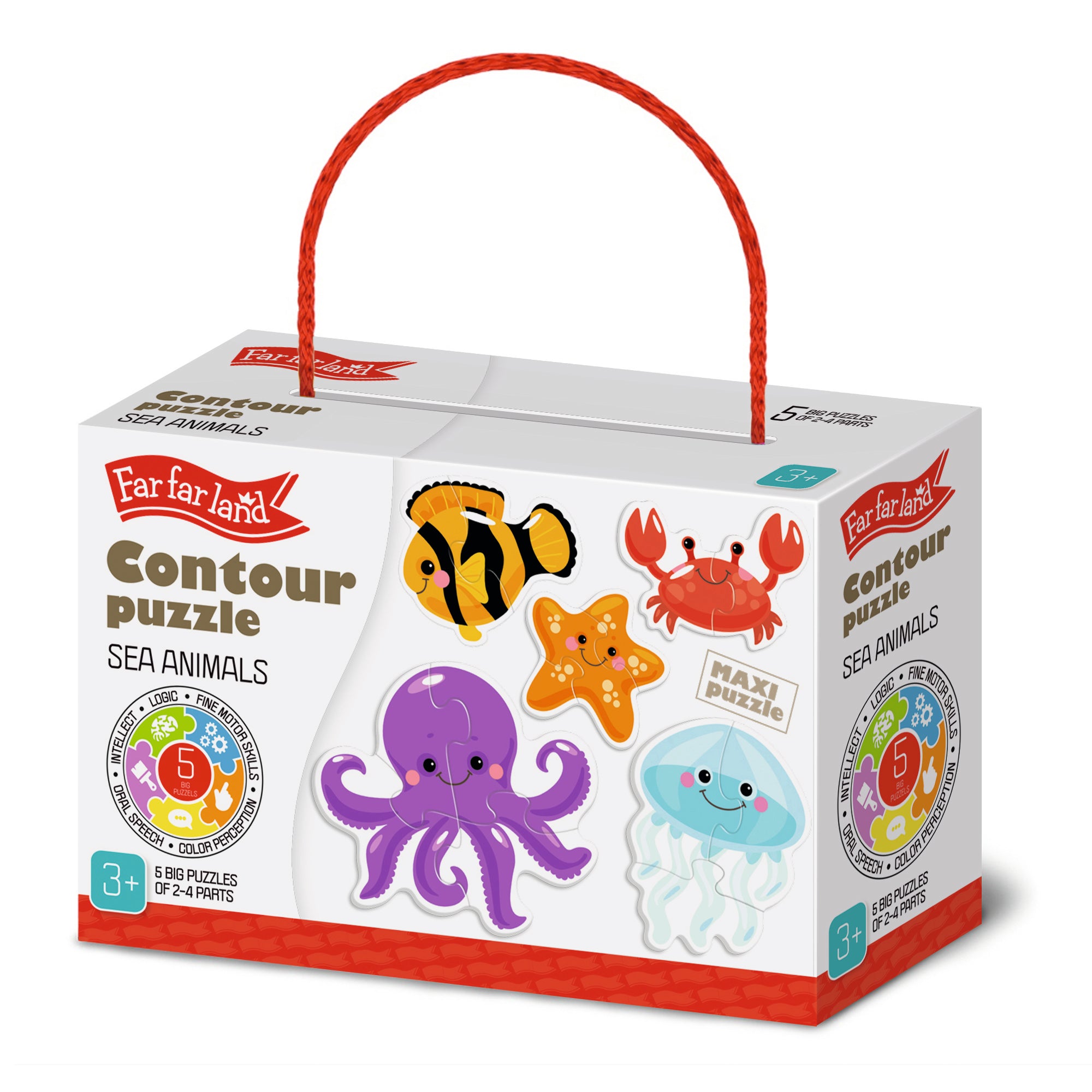 Outline puzzle - Sea Animals