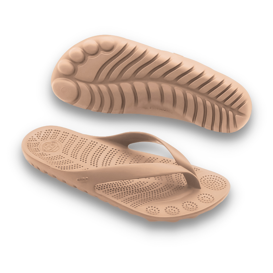 Beach Nude Flip-Flops + Drybag