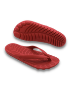 Bright Red Flip-Flops