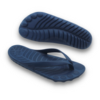 Navy Blue Flip-Flops + Drybag
