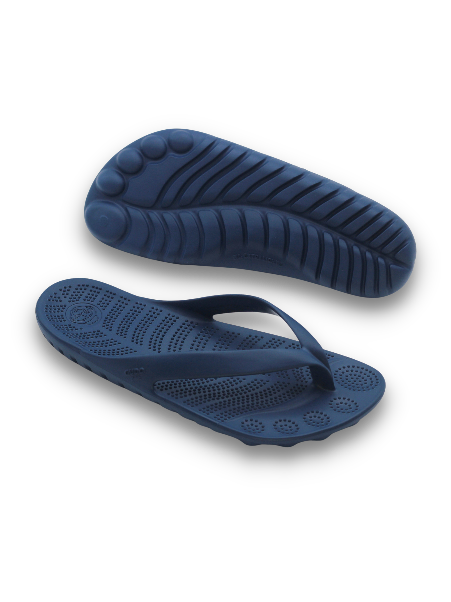 Navy Blue Flip-Flops