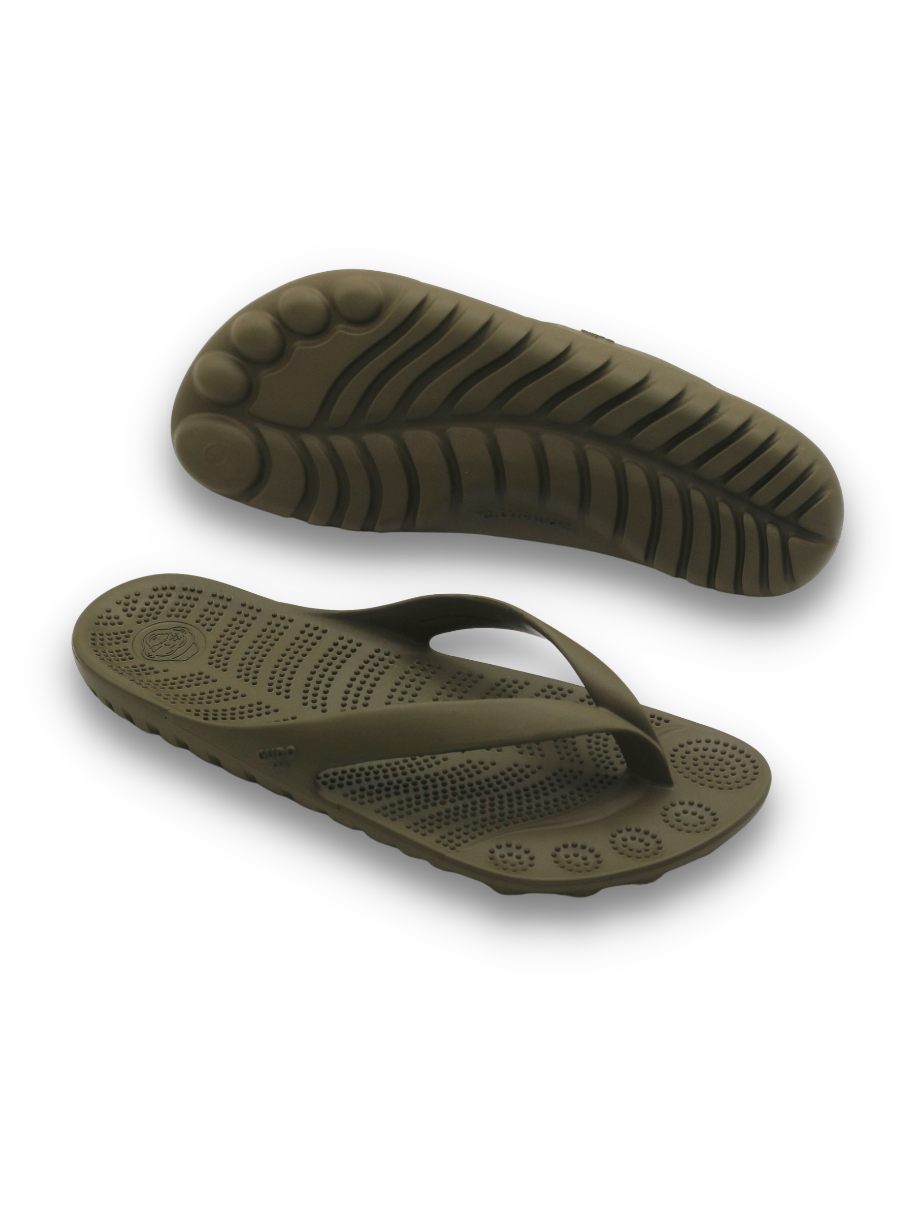 Seaweed Green Flip-Flops