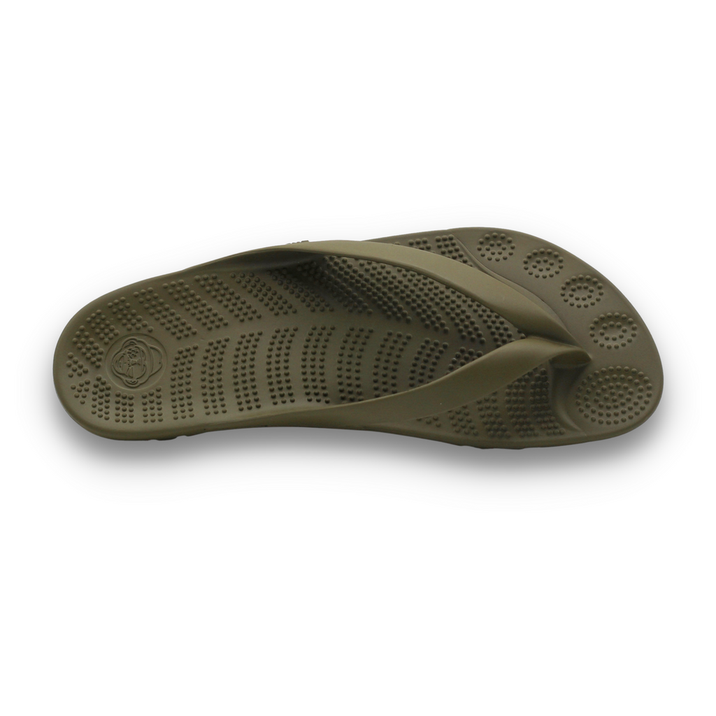 Seaweed Green Flip-Flops