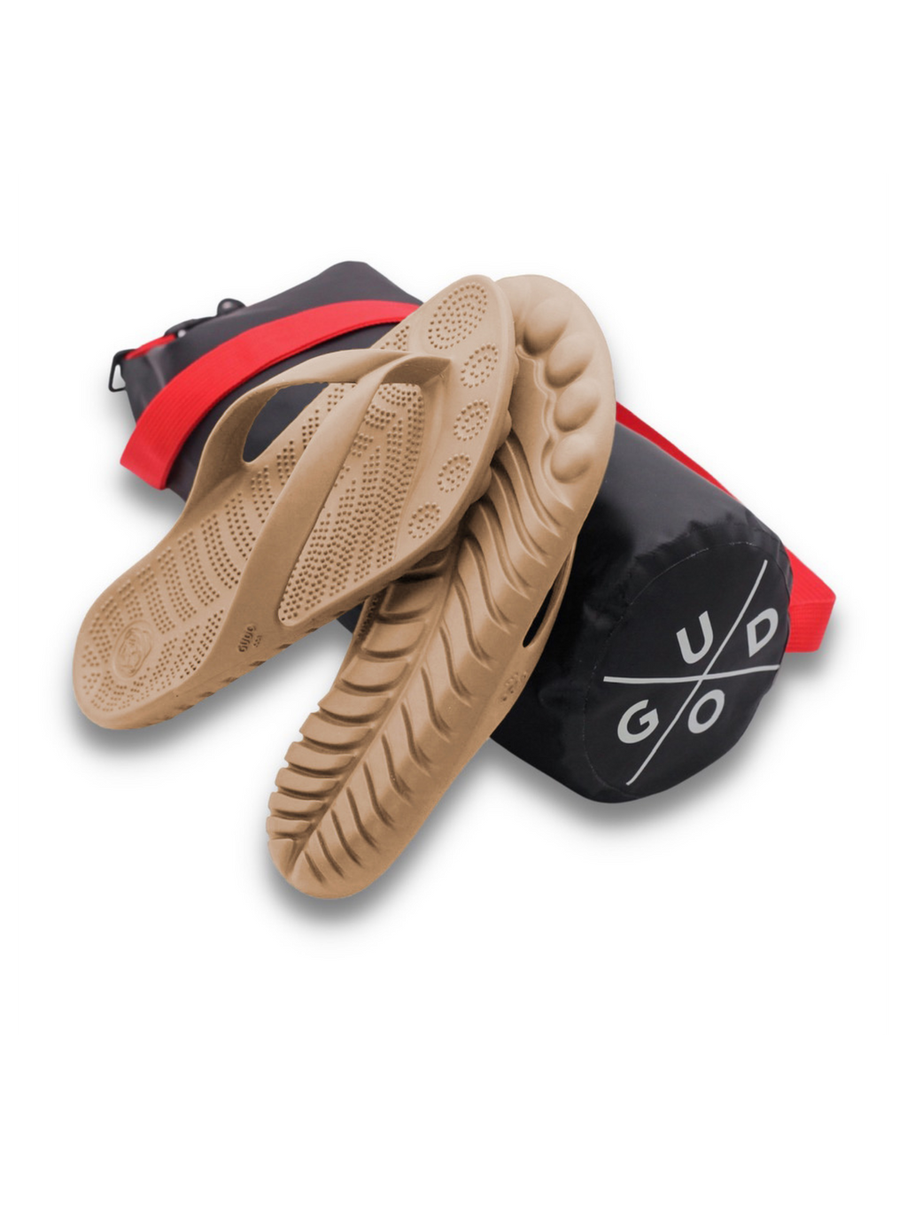 Beach Nude Flip-Flops + Drybag