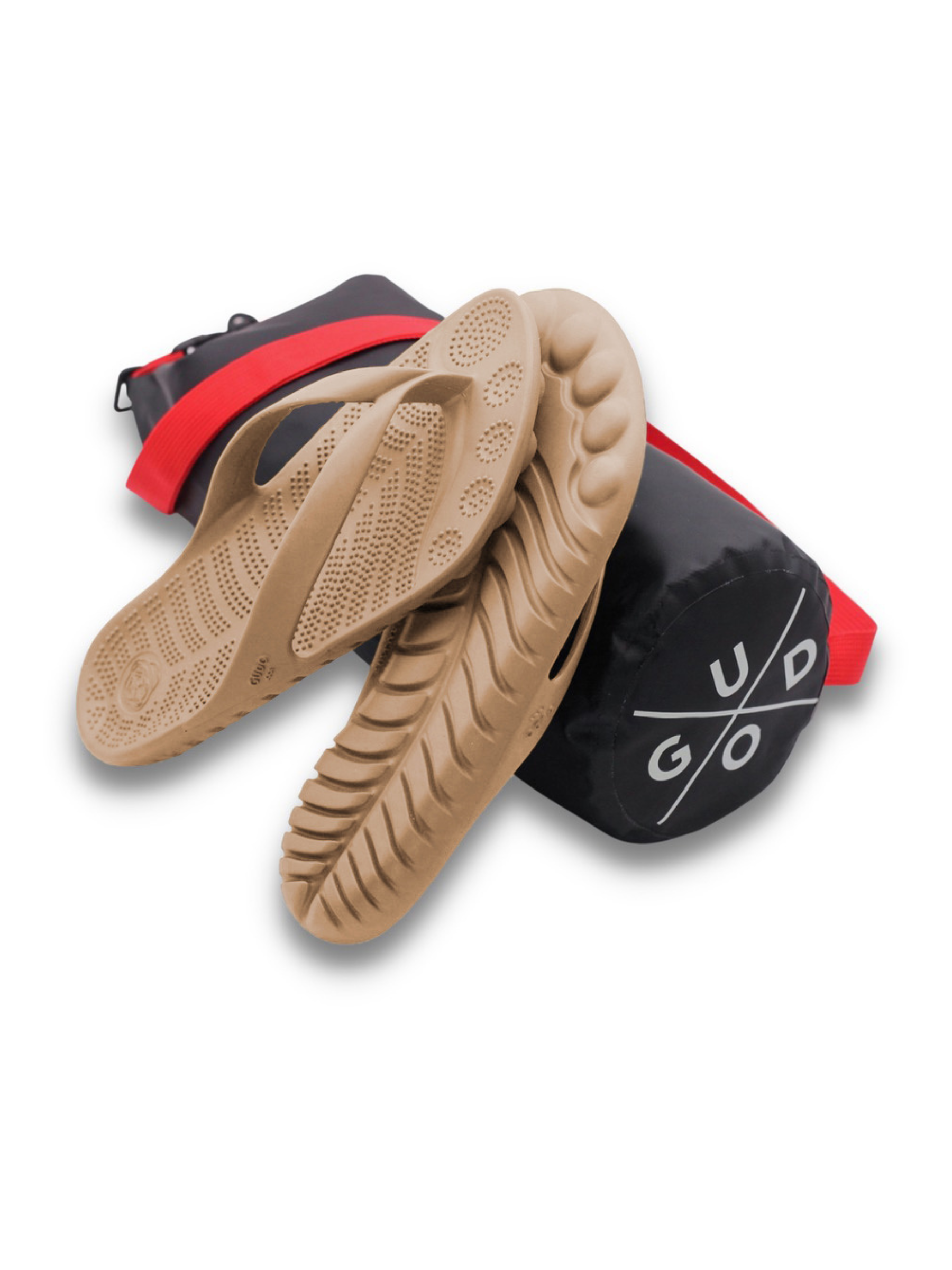 Beach Nude Flip-Flops + Drybag