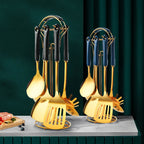 Stainless Steel Utensil Set, 6pcs Kitchen Cooking Tools