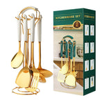 Stainless Steel Utensil Set, 6pcs Kitchen Cooking Tools