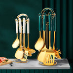 Stainless Steel Utensil Set, 6pcs Kitchen Cooking Tools