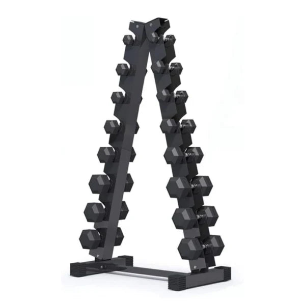 HAJEX Rubber Hex Dumbbells in Canada (2.5 to 150 LB) - Performance Series