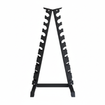 Steel Dumbbell Racks Vertical & Horizontal (3, 6, 8, 10 Levels)