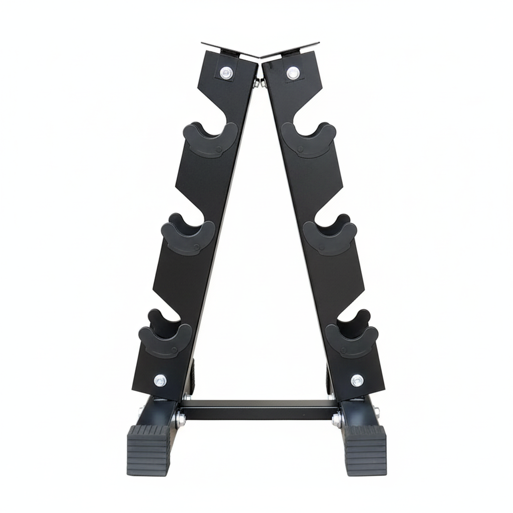 Steel Dumbbell Racks Vertical & Horizontal (3, 6, 8, 10 Levels)