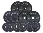 Cast Iron Weight Plates - Standard, Olympic in LBs, KGs