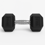 HAJEX Rubber Hex Dumbbells in Canada (2.5 to 150 LB) - Performance Series