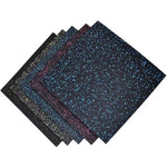 HAJEX Hard Floor Mats for Gym - Pack of 6