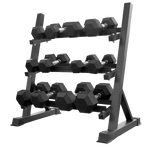 Steel Dumbbell Racks Vertical & Horizontal (3, 6, 8, 10 Levels)