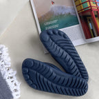 Navy Blue Flip-Flops