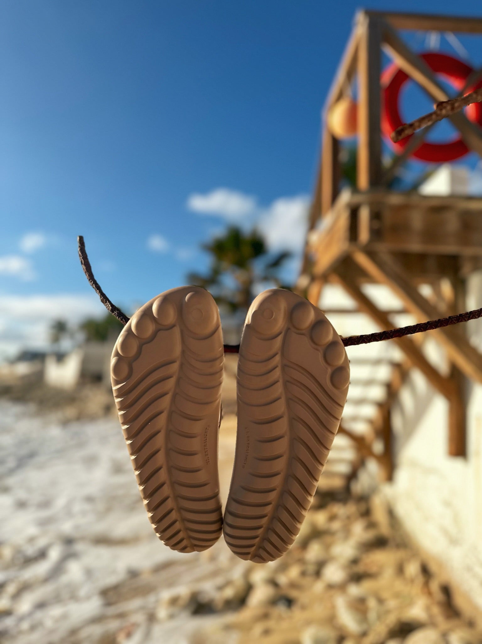 Beach Nude Flip-Flops