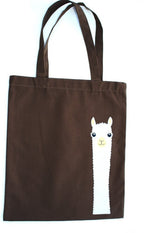 Alpaca Watching Tote Bag